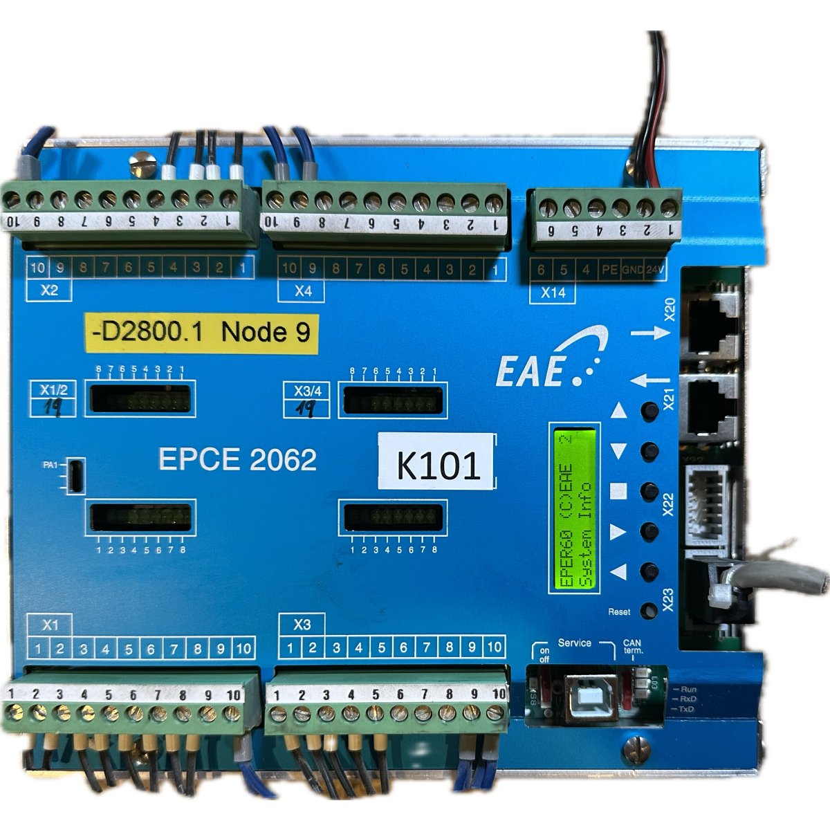 .AJ1018 Steuerung EAE EPCE 2062