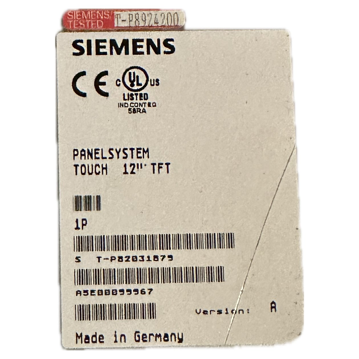 SIMATIC PANEL PC 670 12" TFT-TOUCHDISPLAY Siemens 6AV7612-0AA13-0CF0_4