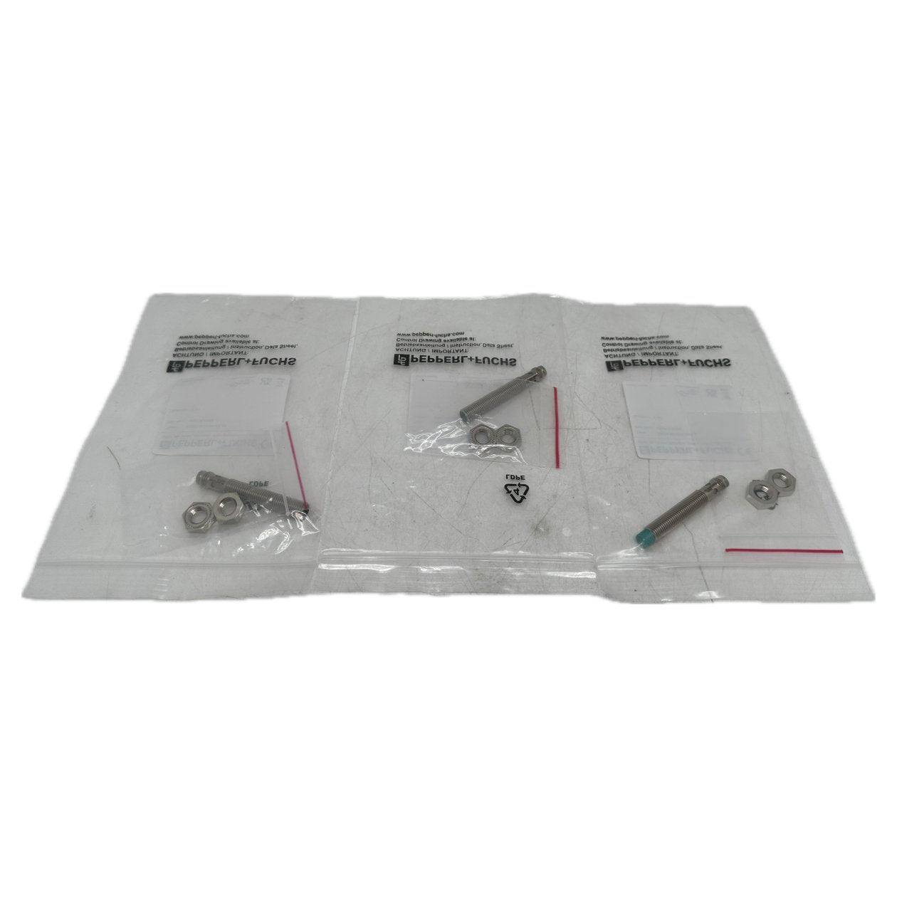 AJ1150 Posten 3 Stück Inductive Sensor Pepperl Fuchs NEN6-8GM40-E2-V3_2