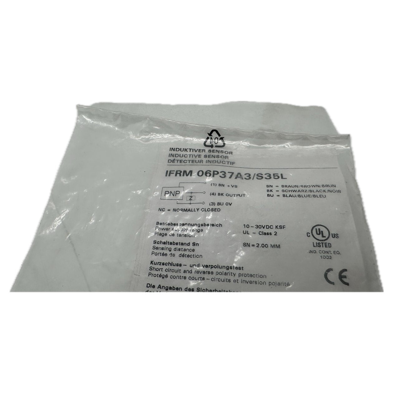 AJ1171 Posten 3 Stück Inductive Sensor Baumer electric IFRM 06P37A3/S35L_3