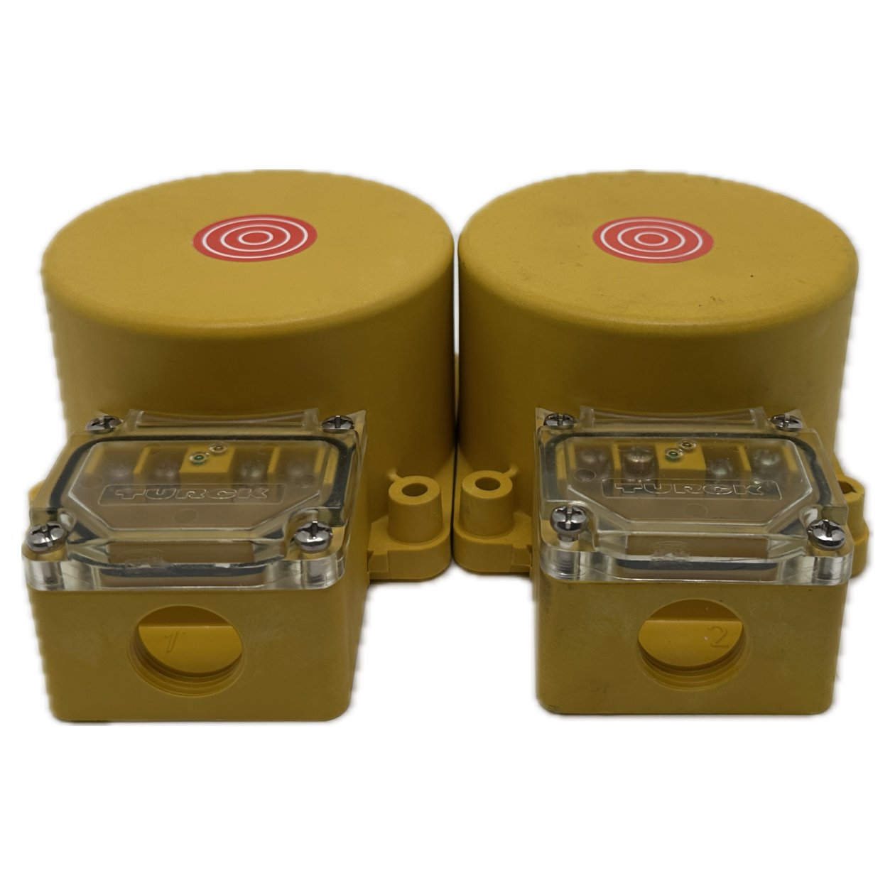 AJ1188 Posten 2 Stück Induktiver Sensor Turck Ni60-K90SR-VN4X2 Ni60-K90SR-VP4X2