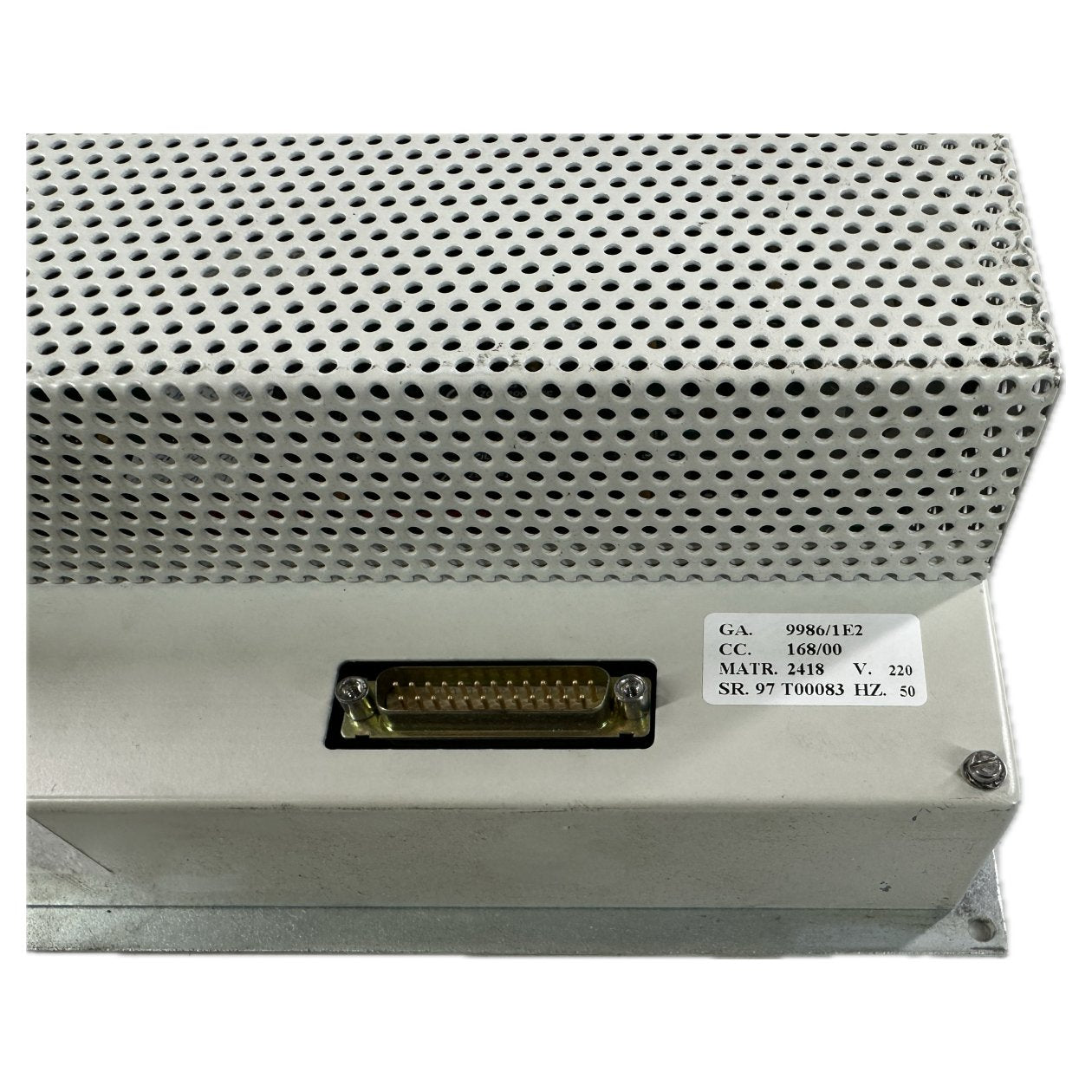 AJ1193 Bedienpanel Grafikontrol 9986/1E2 168/00_3