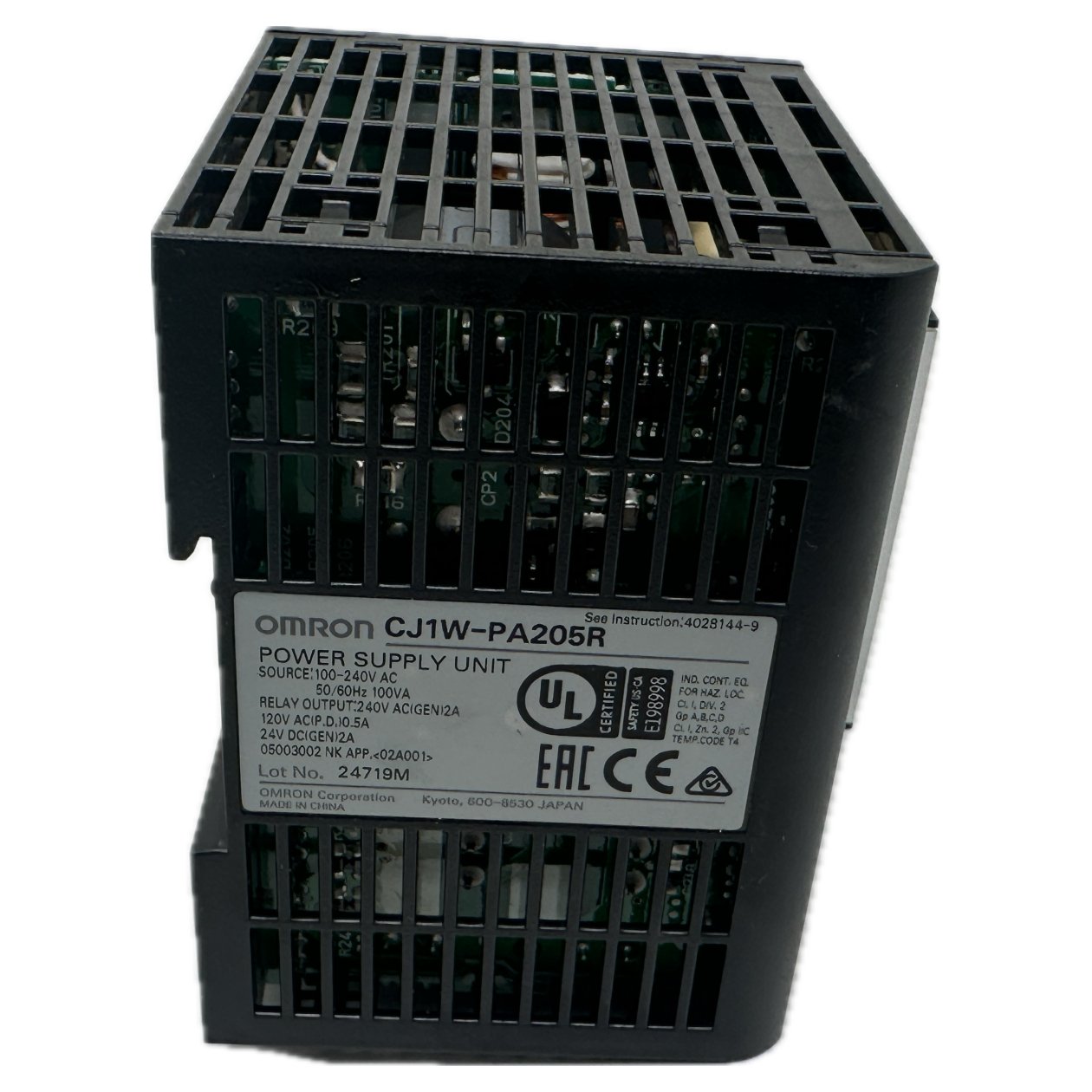 Power Supply Unit Omron CJ1W-PA205R_4