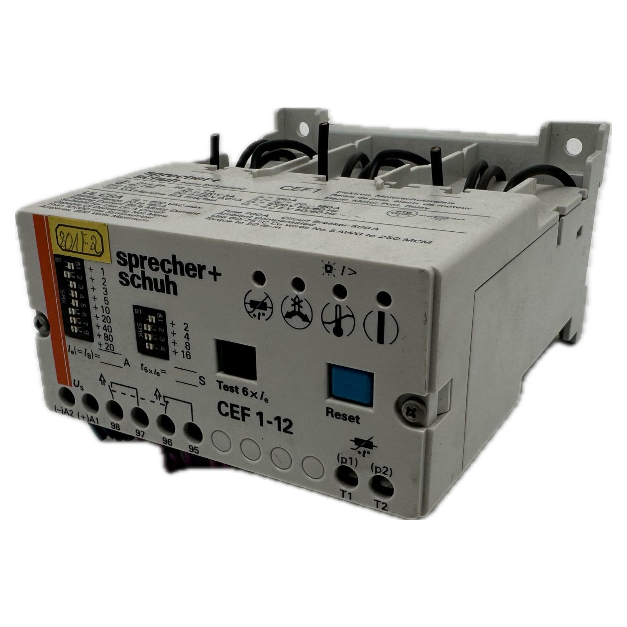 .AJ209 Elektronisches Motorschutzrelais Sprecher+Schuh CEF 1-12