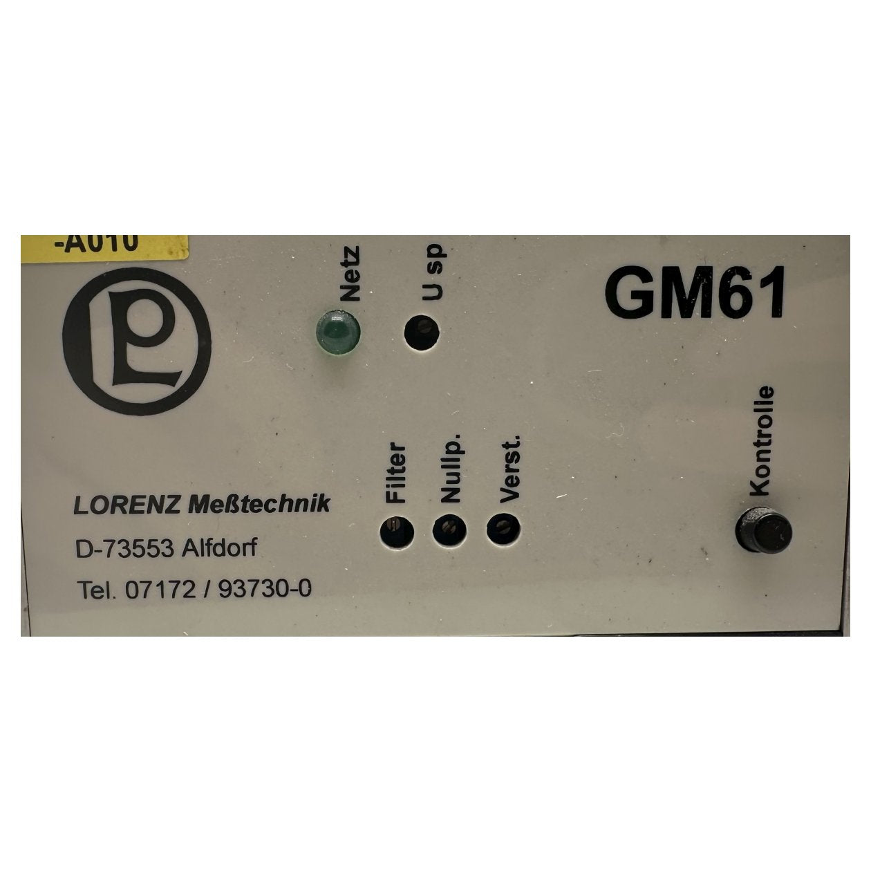 AJ210 Leistungsschütz Lorenz Meßtechnik GM61_4