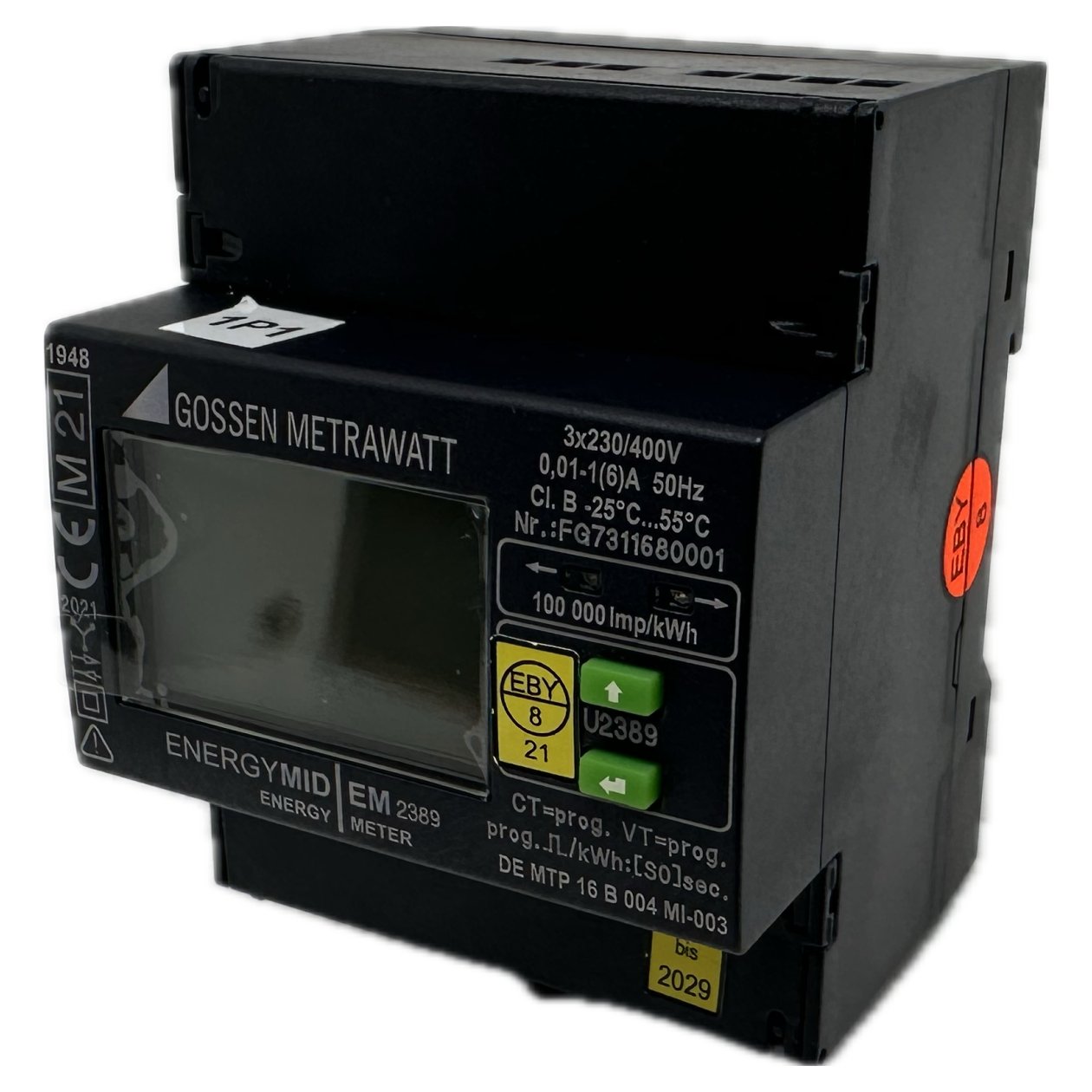 AJ213 Energy Meter Gossen Metrawatt EM2389