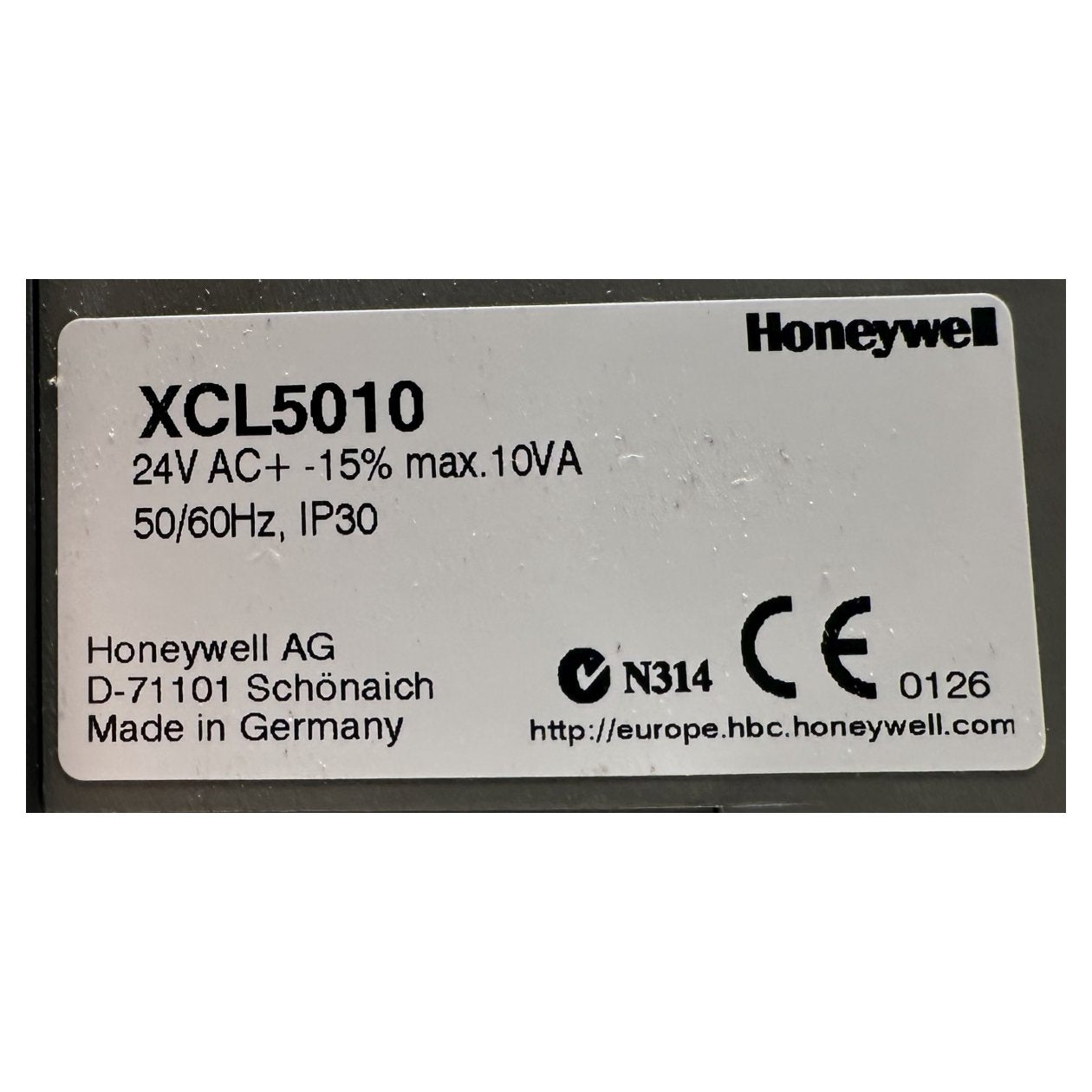 .AJ216 Programmierbarer Controller Honeywell XCL5010_3