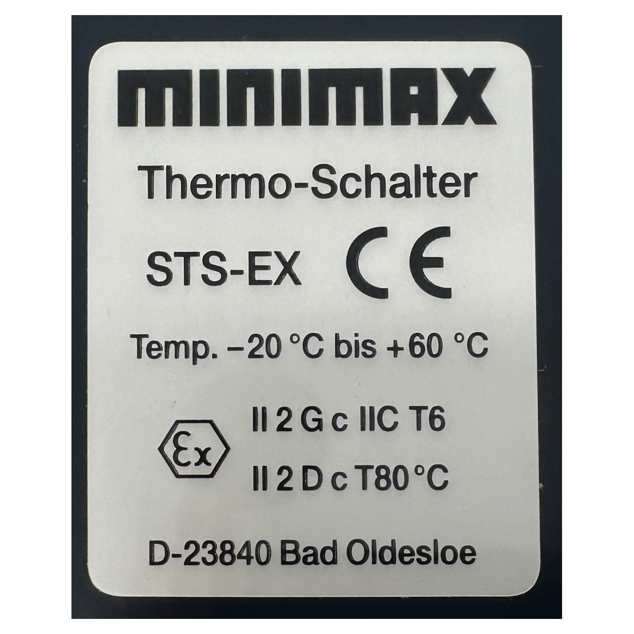 AJ219 Themp-Schalter Minimax STS-EX Kurzes Ventil_4