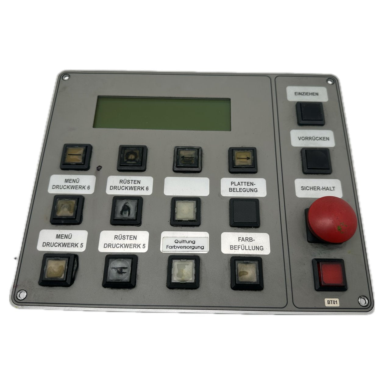 AJ223 Bedienpanel Man Roland IPS.DCP-1 Rev.B Ver.4.9.8