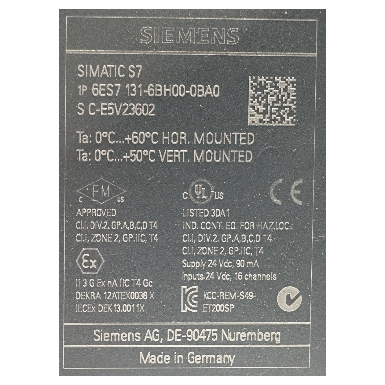 AJ250 Posten Eingabemodule Siemens 6ES7131-6BH00-0AB0 6ES7132-6BH00-0AB0_6