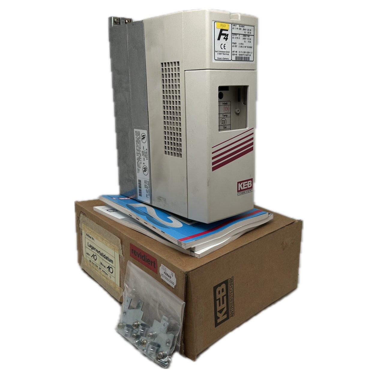 AJ286 Frequenzumrichter KEB 10.F4.S3D-1220/1 0-409Hz 2,2KW