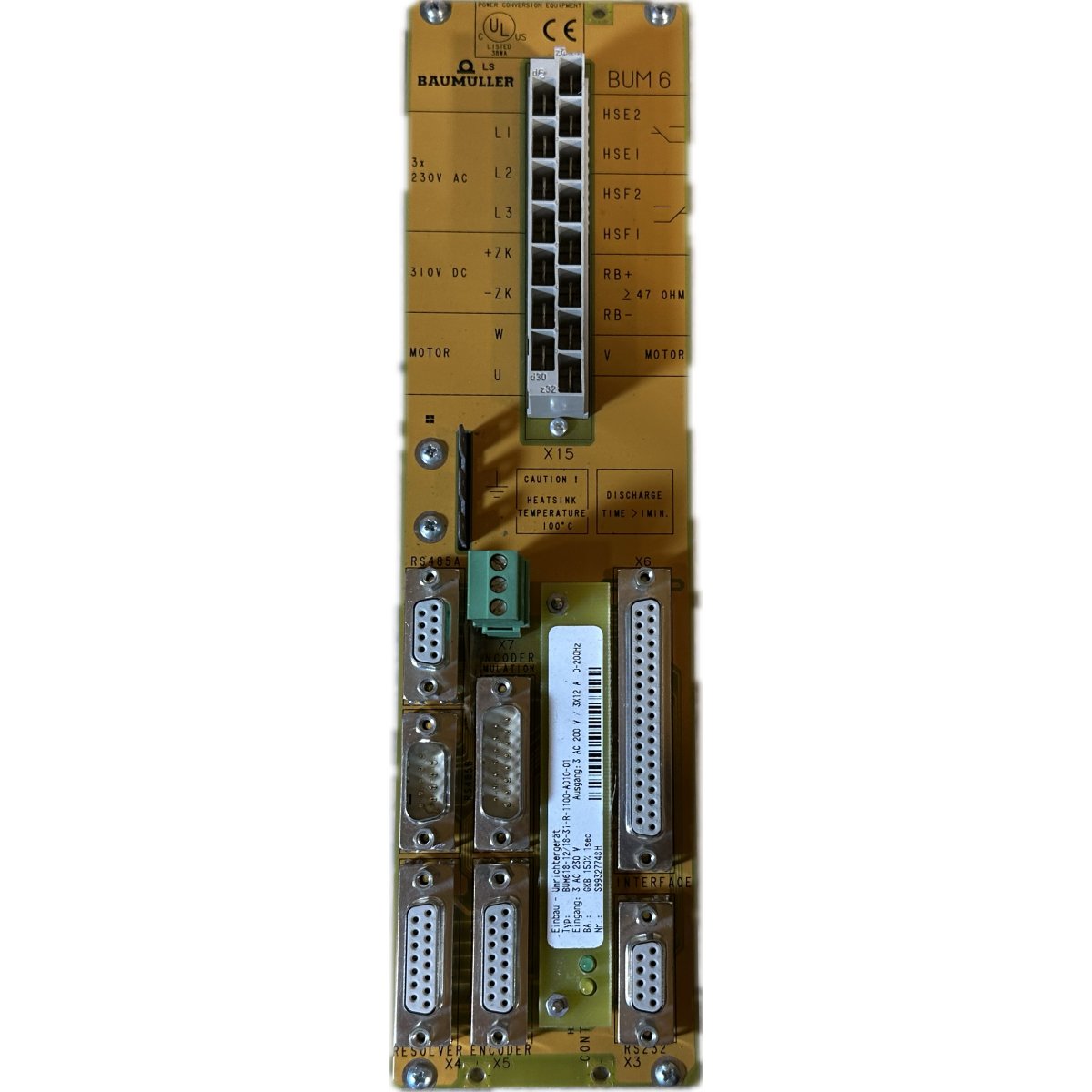 Baumüller BUM618-12/18-3