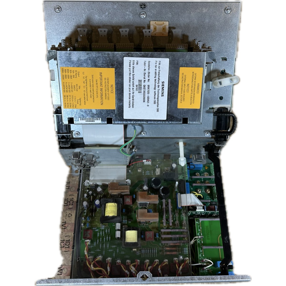 Siemens 6RA7025-6DV62-3