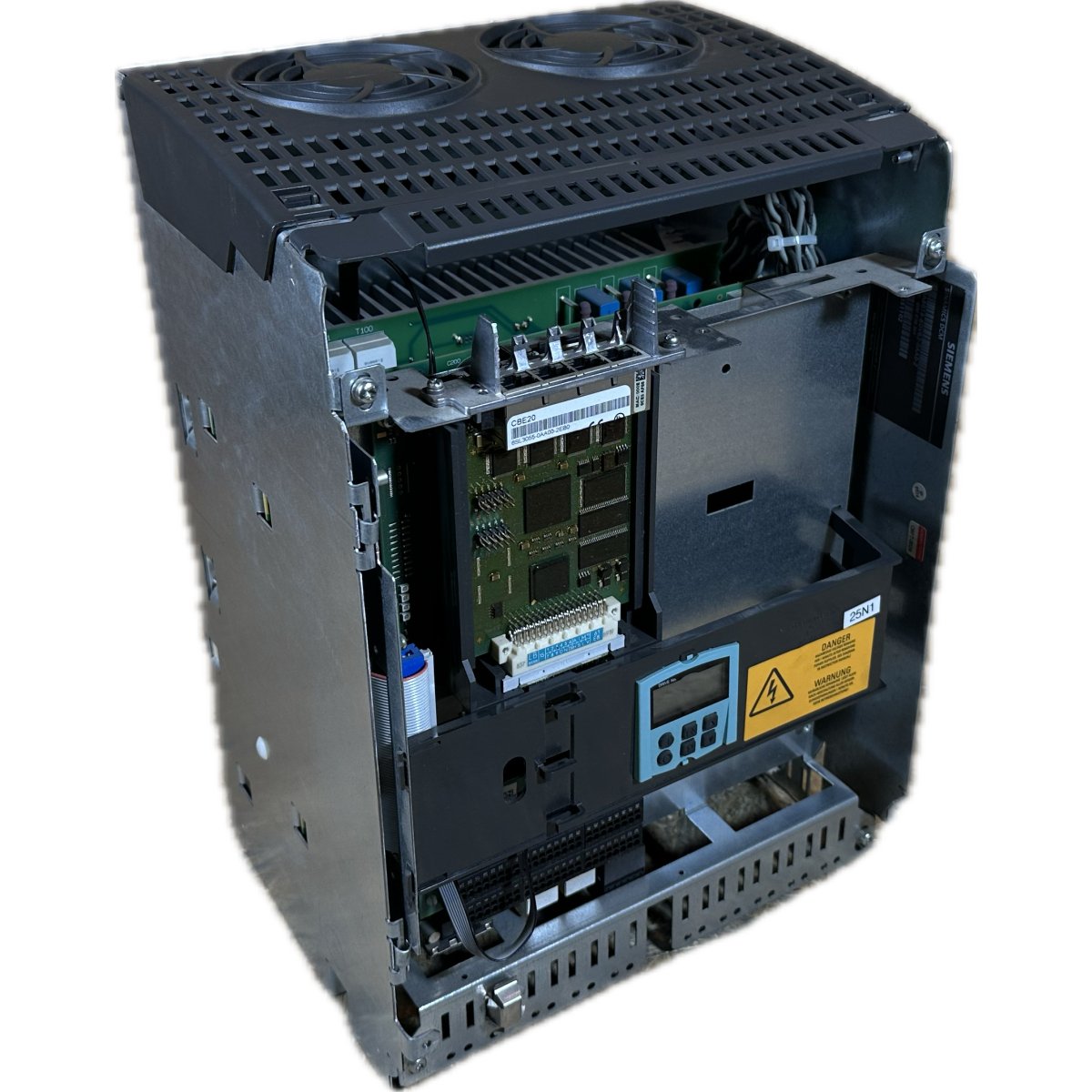 AJ320 Stromrichter Siemens 6RA8018-6DV62-0AA0-Z Deckel fehlt