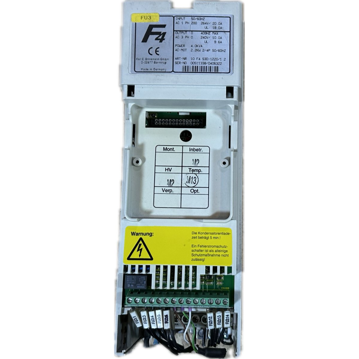 KEB 10.F4.S3D-1220/1.2-3