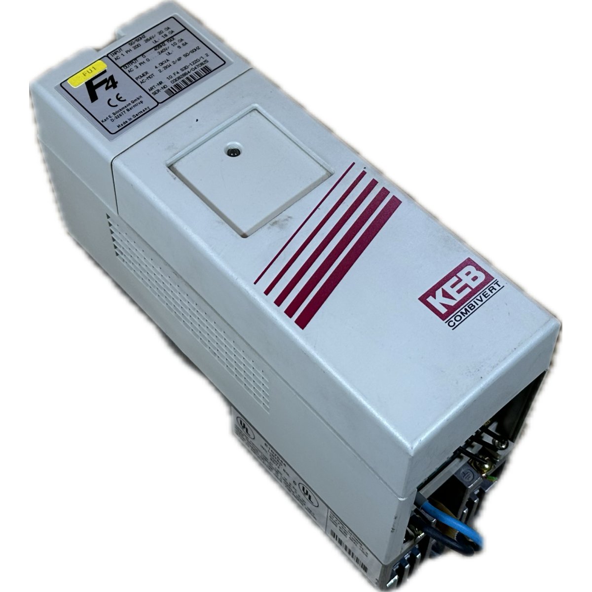 .AJ337 Frequenzumrichter KEB 10.F4.S3D-1220/1.2 mit Netzfilter