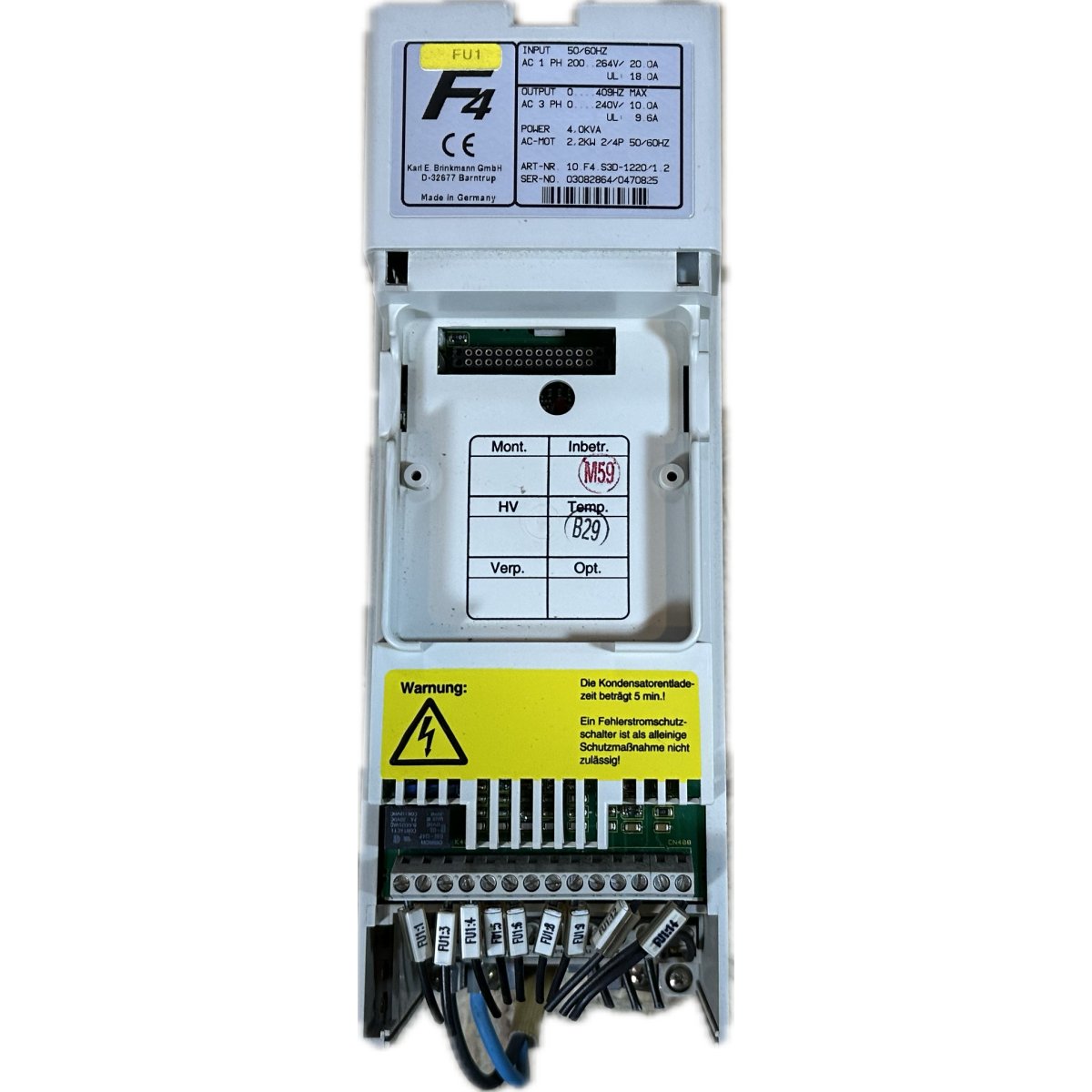 KEB 10.F4.S3D-1220/1.2-3