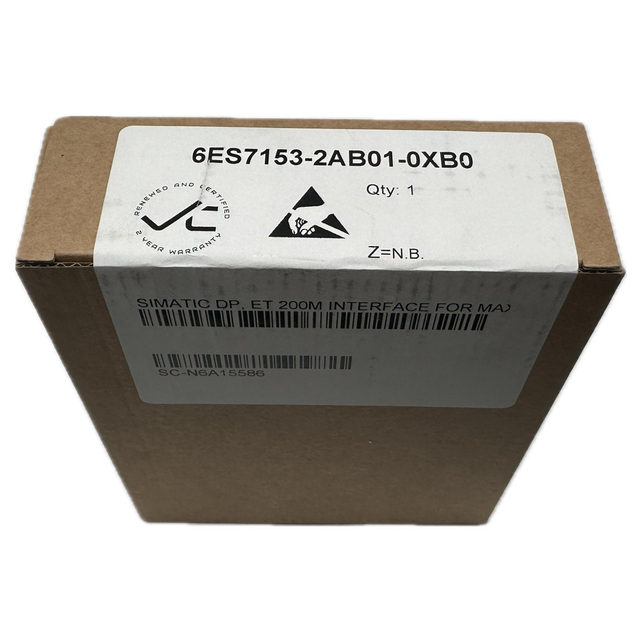 AJ430 Sinamics S7 Siemens 6ES7 153-2AB01-0XB0 6ES7153-2AB01-0XB0 Versiegelt