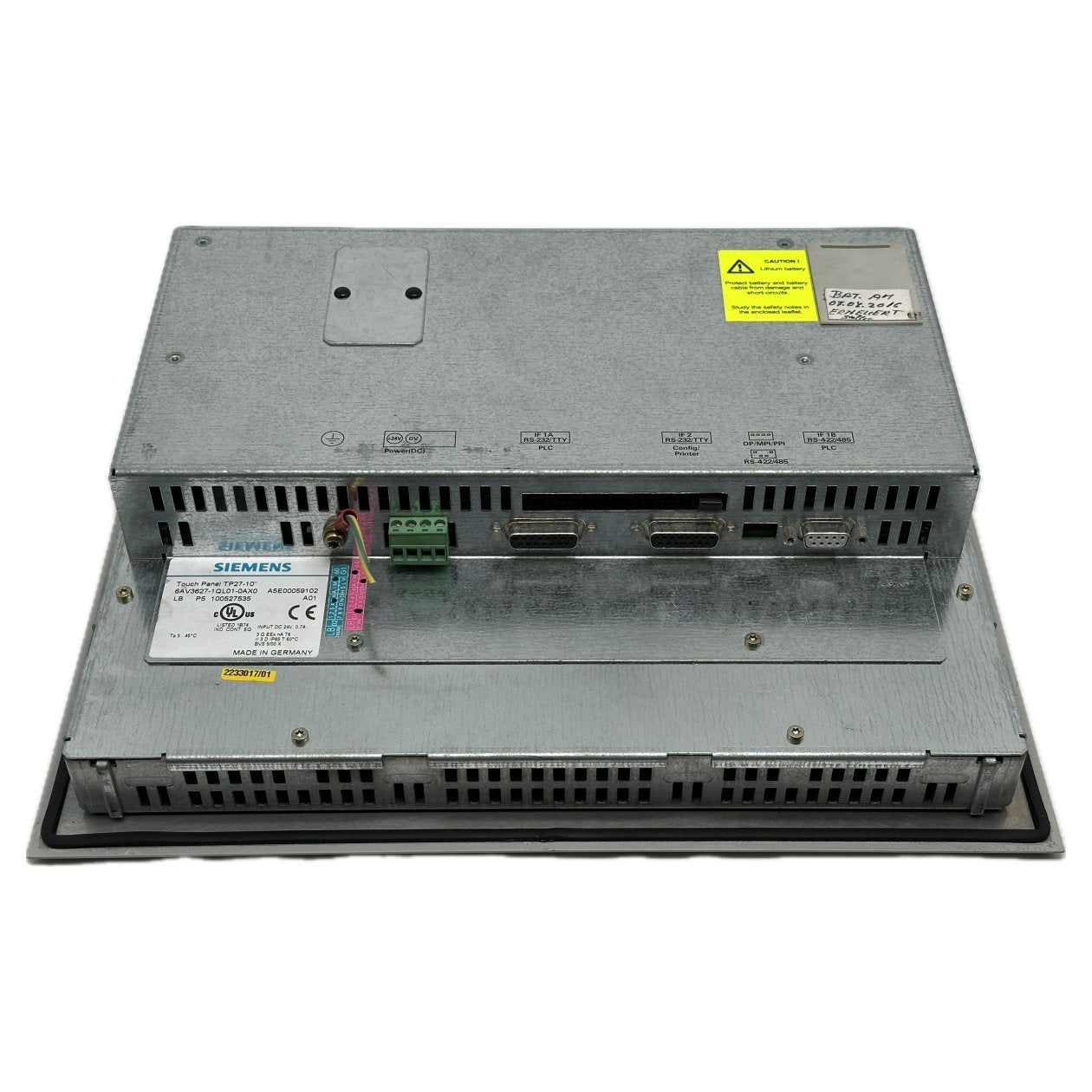 Bedienpanel Siemens 6AV3 627-1QL01-0AX0 6AV3627-1QL01-0AX0_3