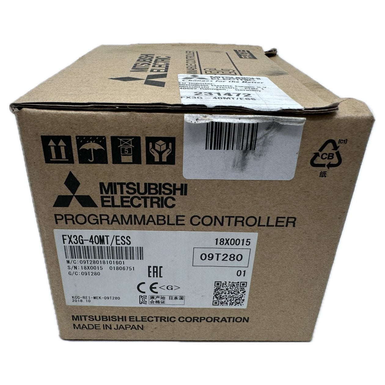 Grundgerät Mitsubishi FX3G-40MT/ESS DC 24V_4