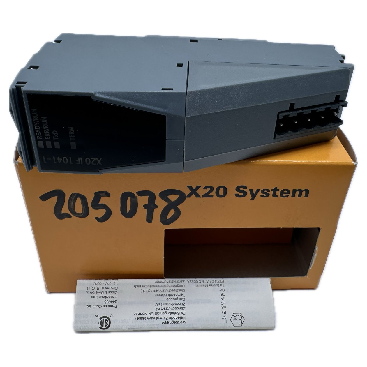 AJ563 Controller B&R X20IF1041-1 X20 IF 1041-1 Rev. C0