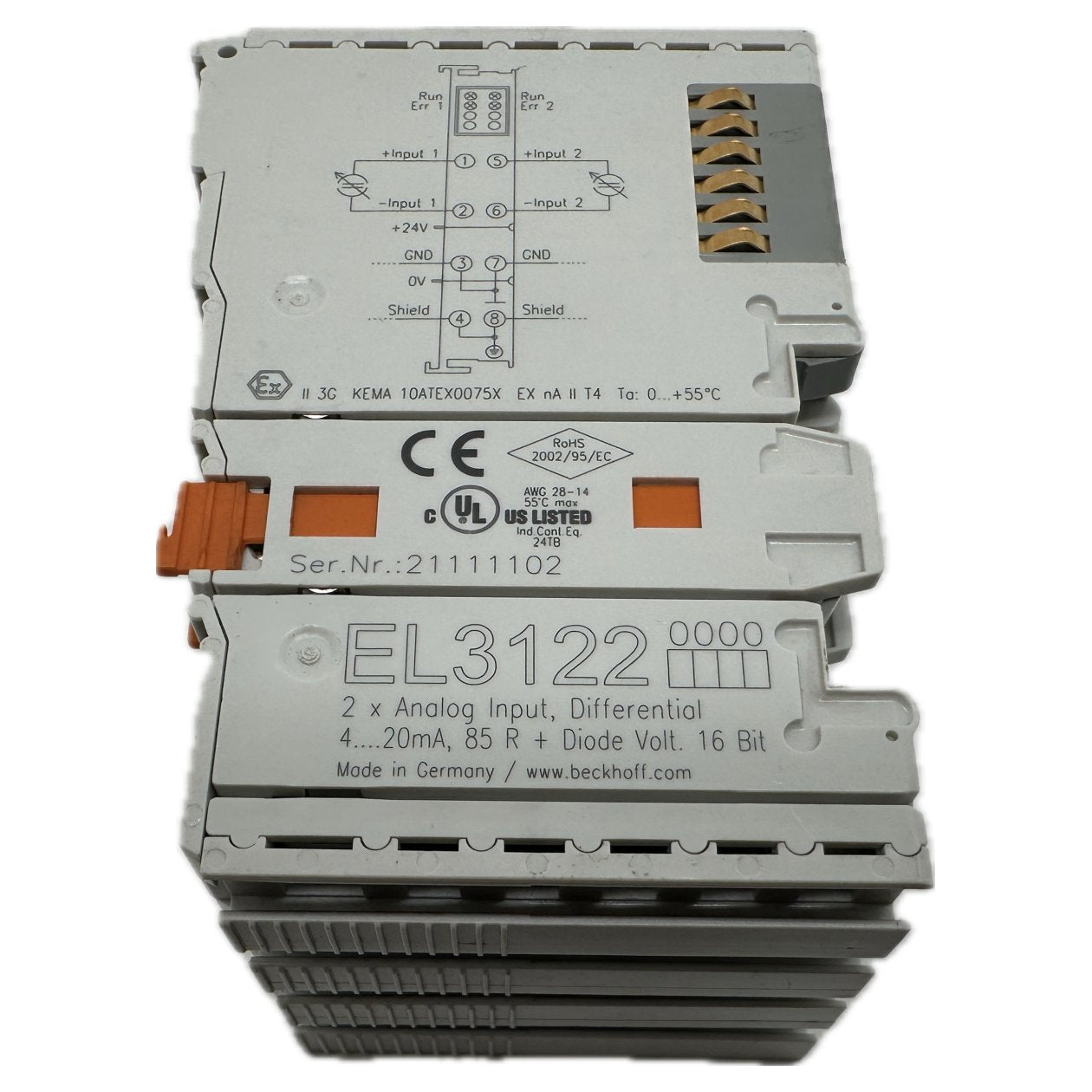 Posten 4 Stück Beckhoff EL3122_3