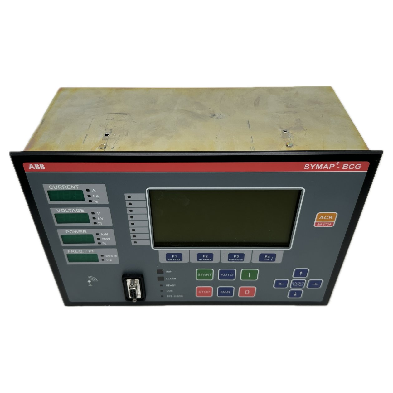 AJ579 Bedienpanel ABB SYMAP-BCG 24/1A/R400VB2/D1/GC1/G1V400/RU0/C0/GPS0/0