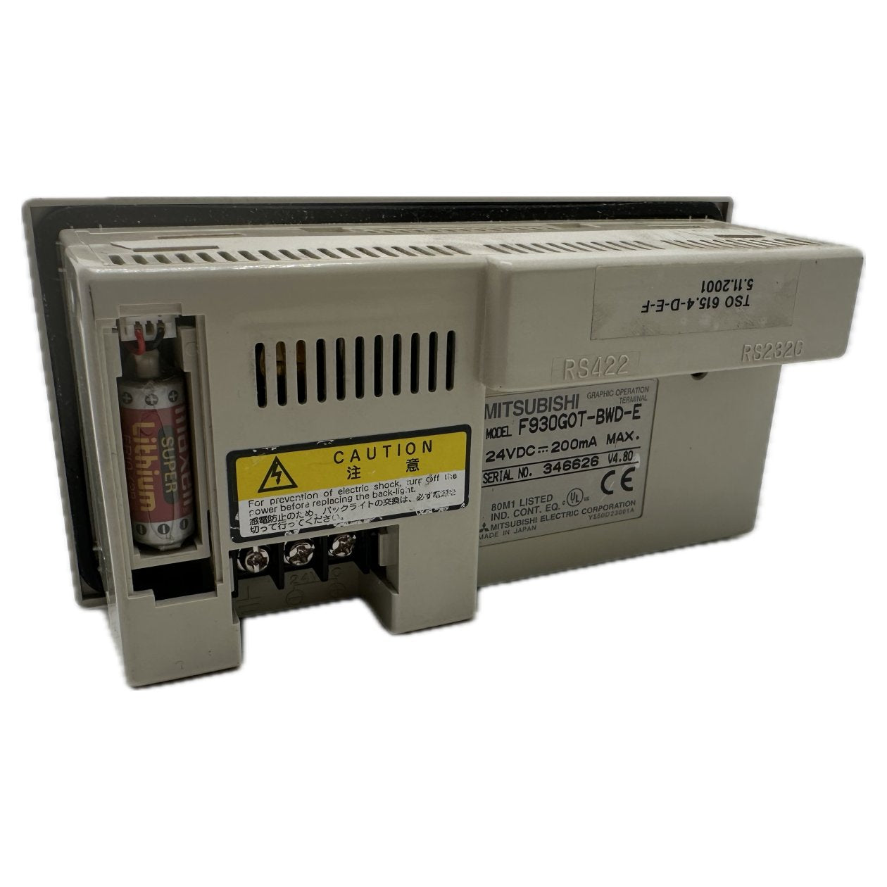 AJ619 Display Mitsubishi F930G0T-BWD-E_2