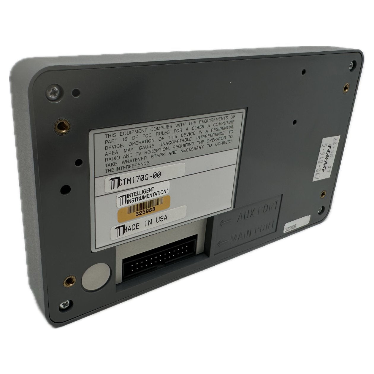 AJ626 Operator Panel Intelligent Instrumentation CTM170G-00 Ferag 5.940.047 OVP_3