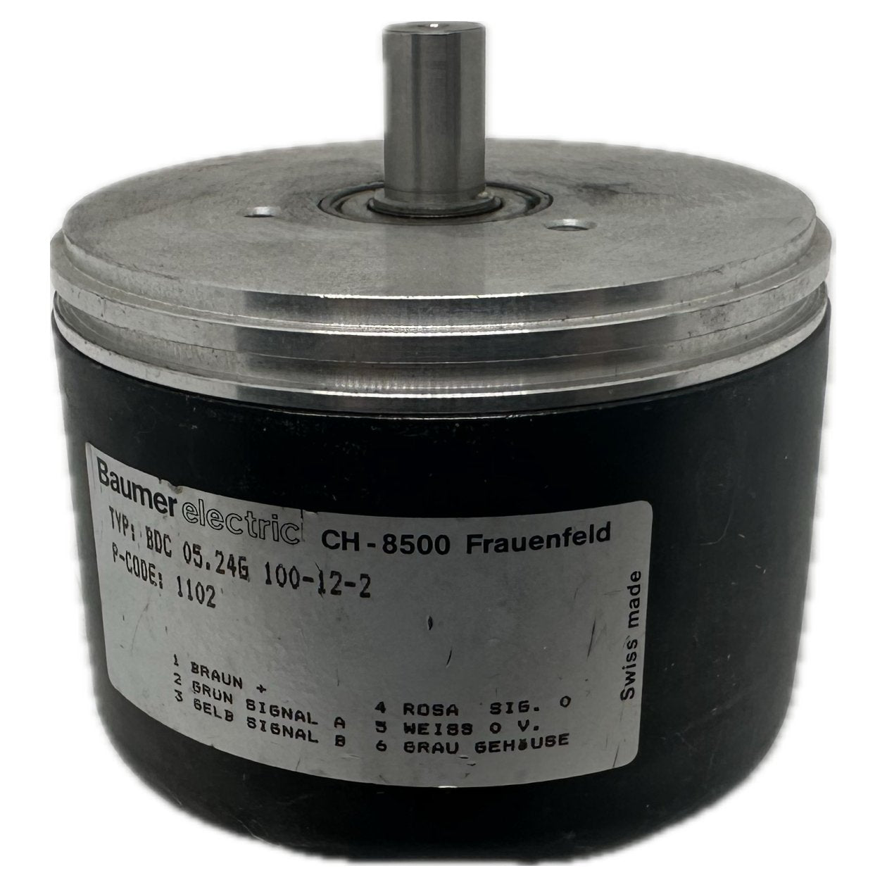 AJ645 Motor Baumer BDC 05.246 100-12-2