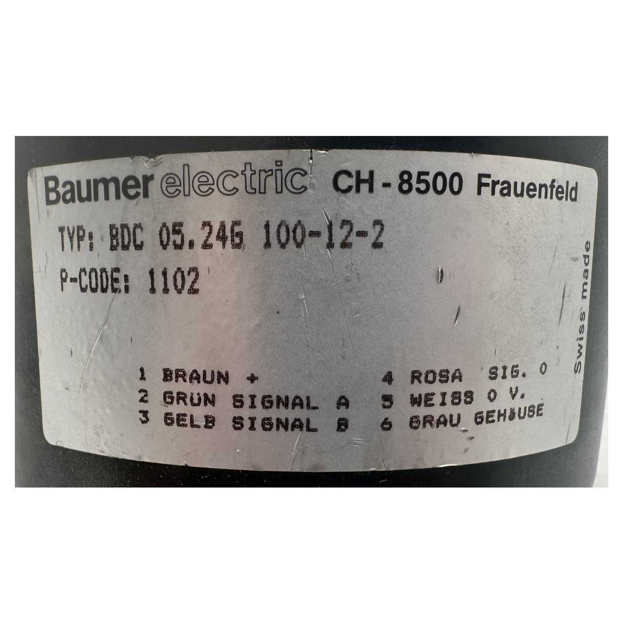 AJ645 Motor Baumer BDC 05.246 100-12-2_3