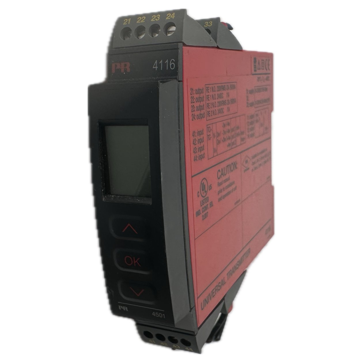 AJ653 Universal Transmitter PR Electronics 4116 4501 mit Bedienpanel