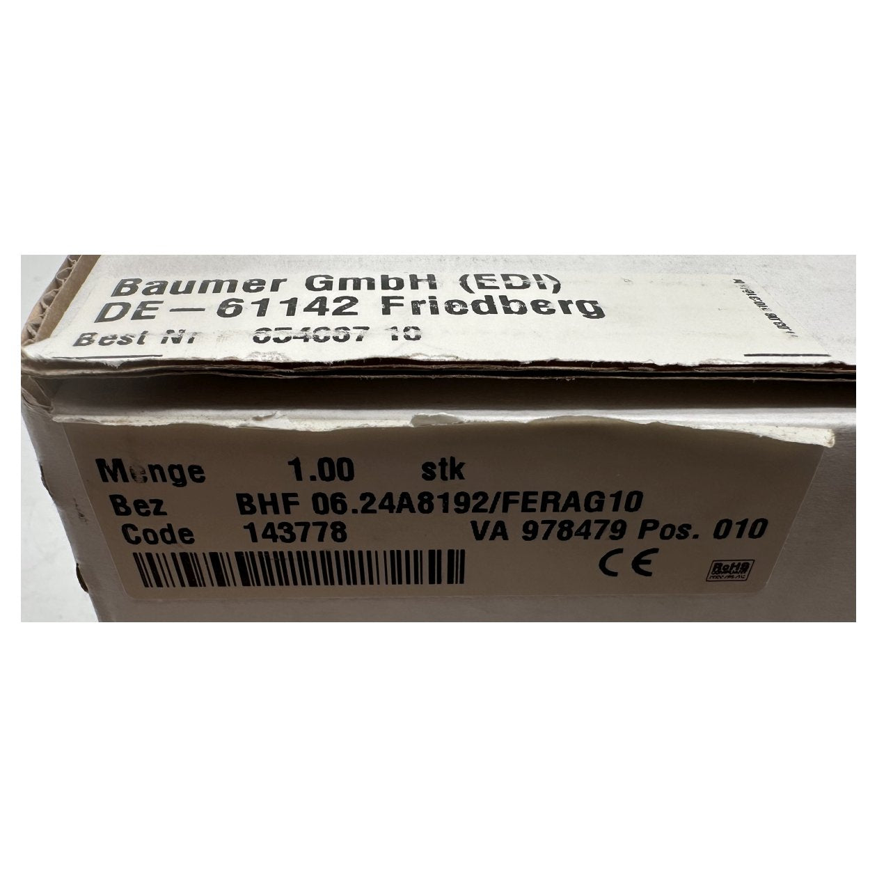 AJ679 Drehgeber Baumer BHF 06.24A8192/FERAG10 OVP_3