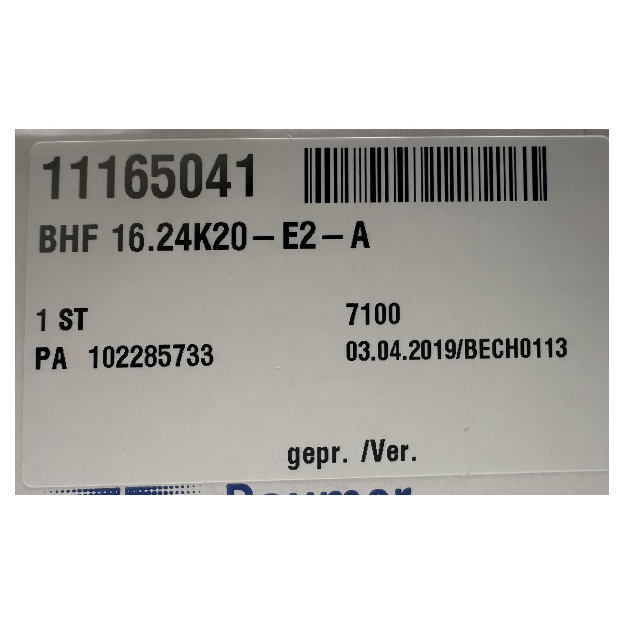 AJ688 Drehgeber Baumer BHF 16.24K20-E2-A OVP_4