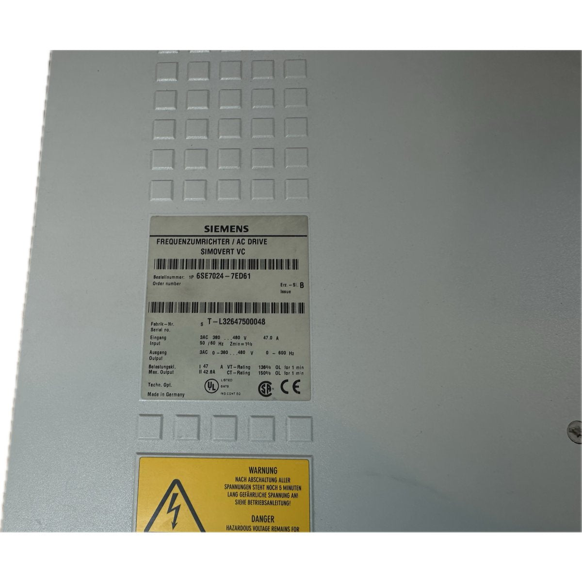 Siemens 6SE7024-7ED61-4