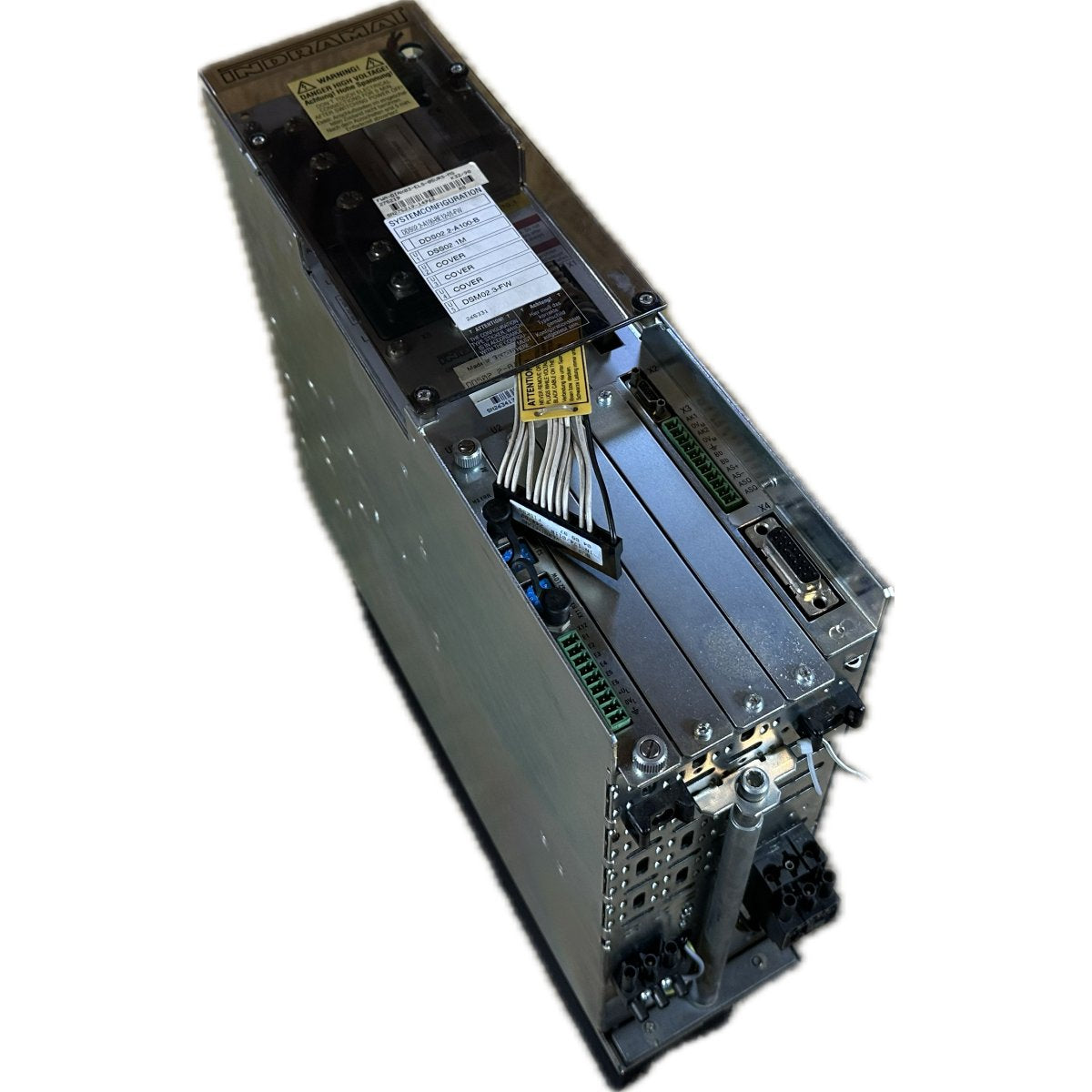 .AJ717 Servoregler Indramat DDS02.2-A100-BE12-01-FW DSS02.1