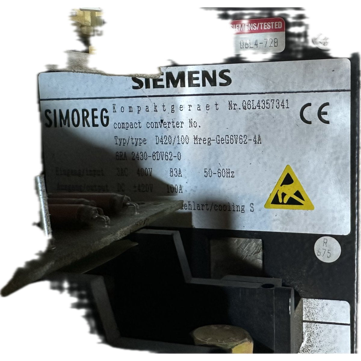 Siemens 6RA2430-6DV62-0-4