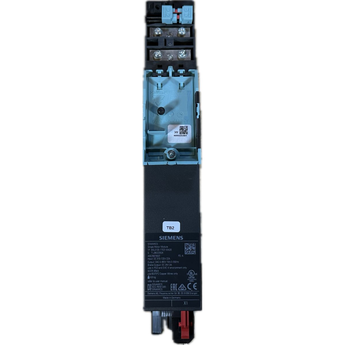 Siemens 6SL3120-1TE21-8AD0-3
