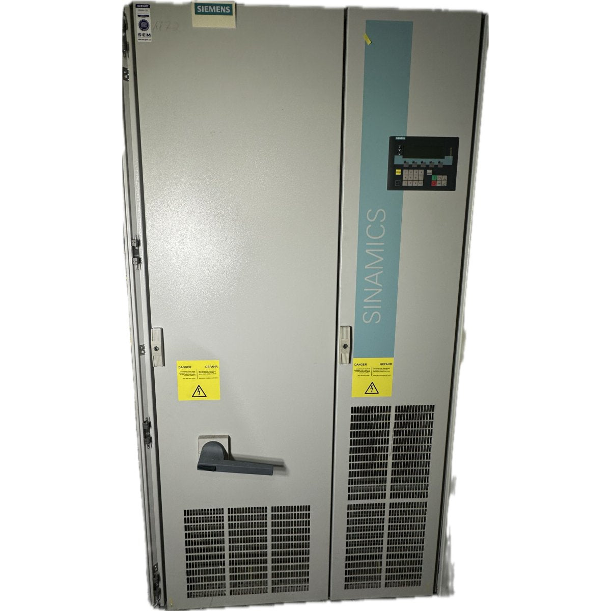 AJ72 Frequenzumrichter AC/AC Siemens 6SL3710-1GE33-8AA3-Z 200KW 560kg