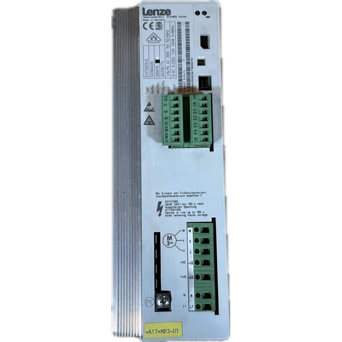 Lenze EVF8203-E 33.8203 E.2A.11-3