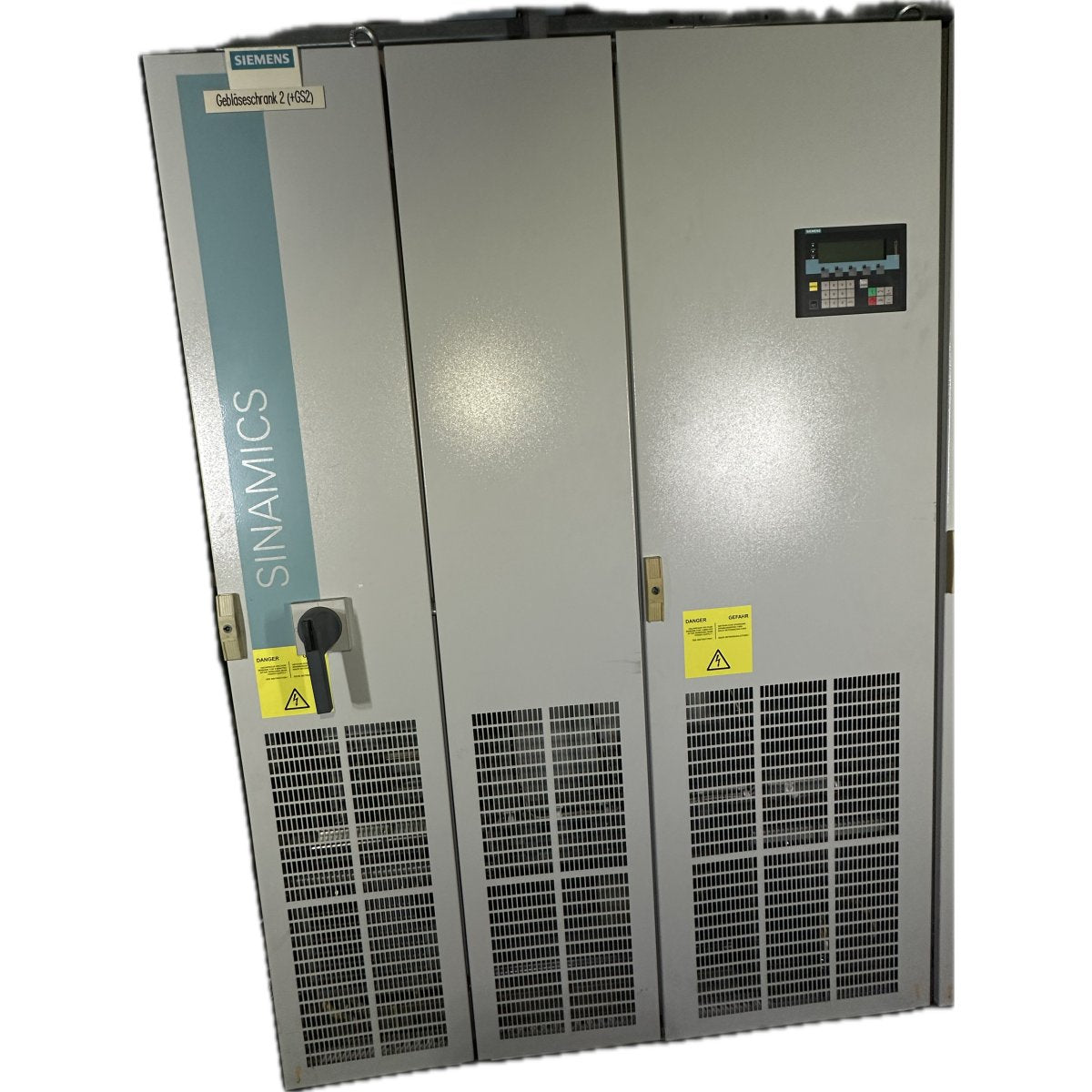 AJ76 Frequenzumrichter AC/AC Siemens 6SL3710-7LE32-1AA0-Z 110KW 770 kg