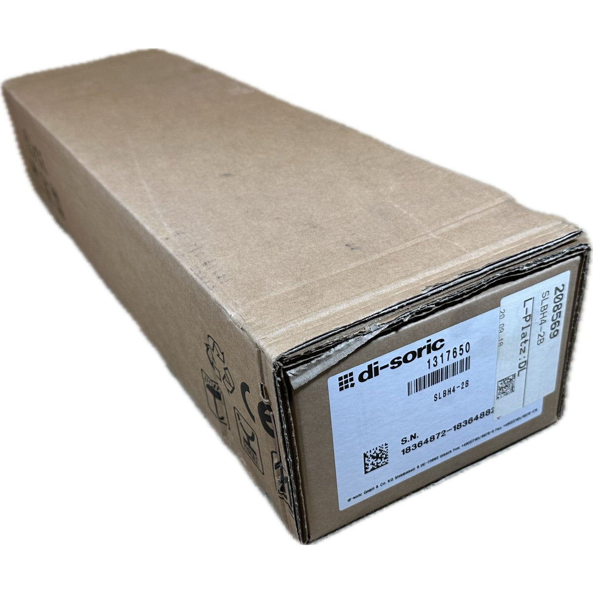 .AJ789 Lichtvorhang Sender Empfänger di-soric SLBH4-2B 1317650