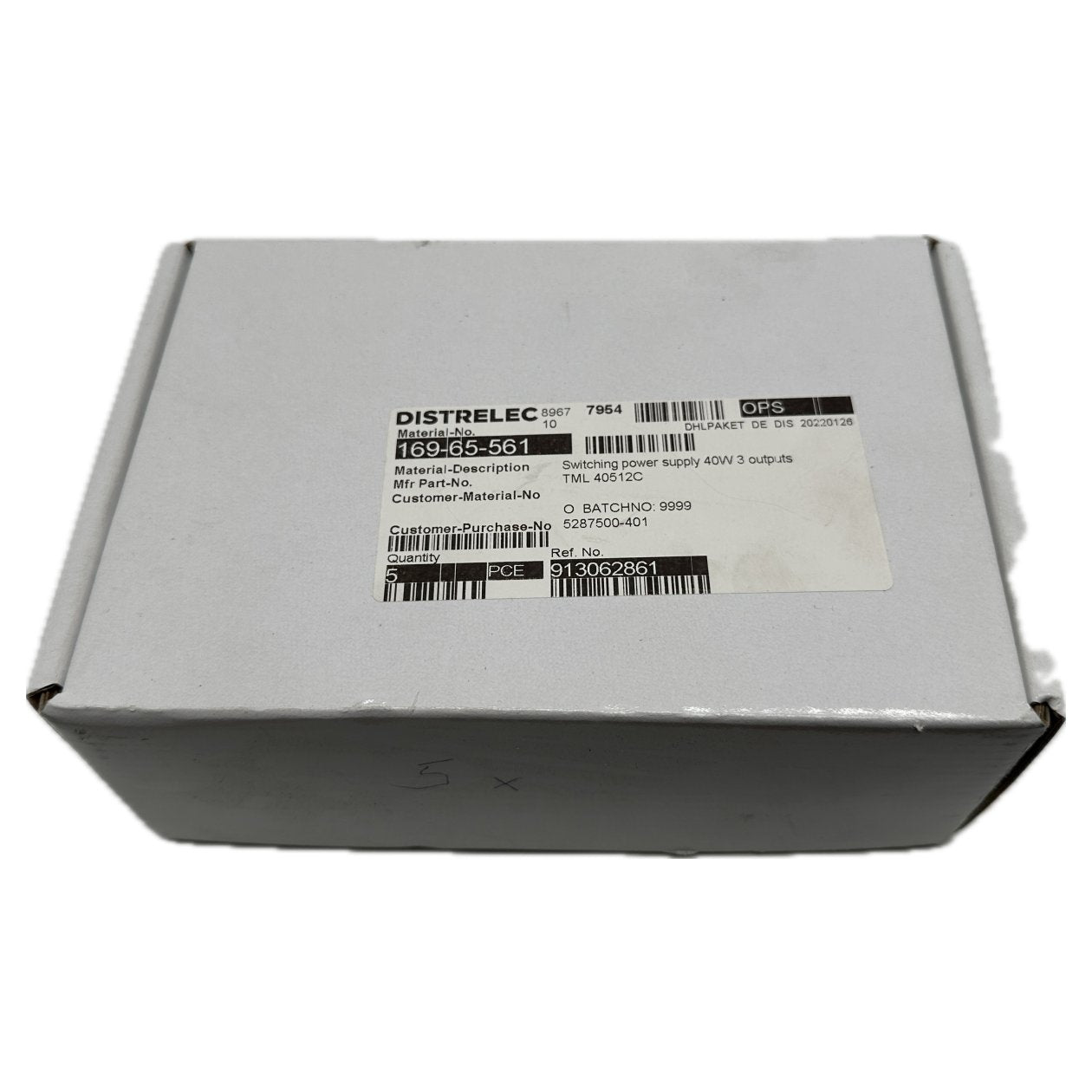 AJ805 5 Stück Switching power Supply Traco Power TML-40512