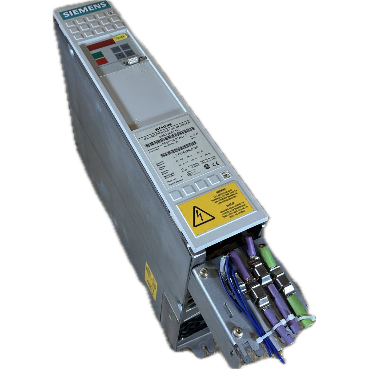 .AJ84 Frequenzumrichter Siemens 6SE7018-0TA51-Z