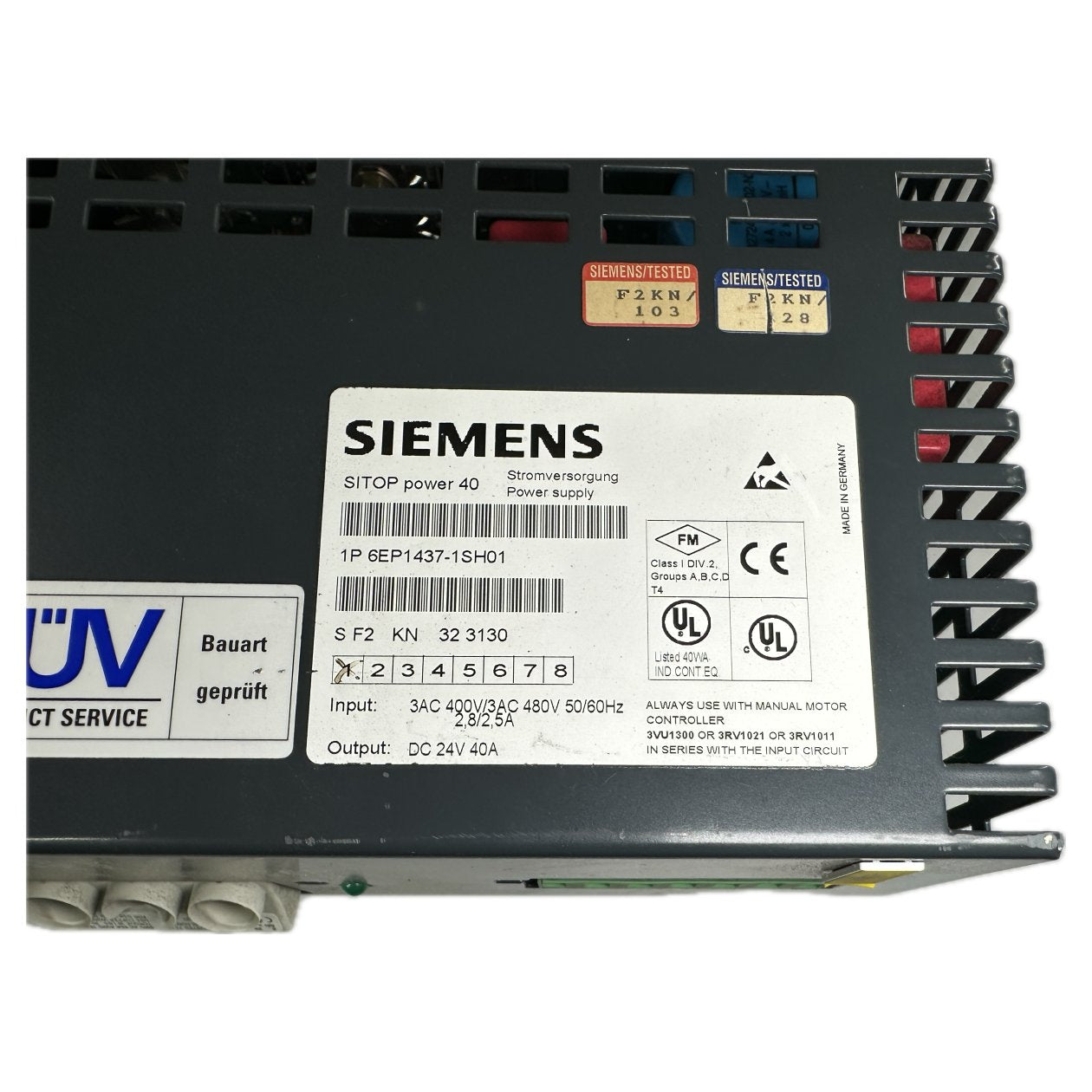 GEREGELTE STROMVERSORGUNG Sitop Power Siemens 6EP1437-1SH01_4