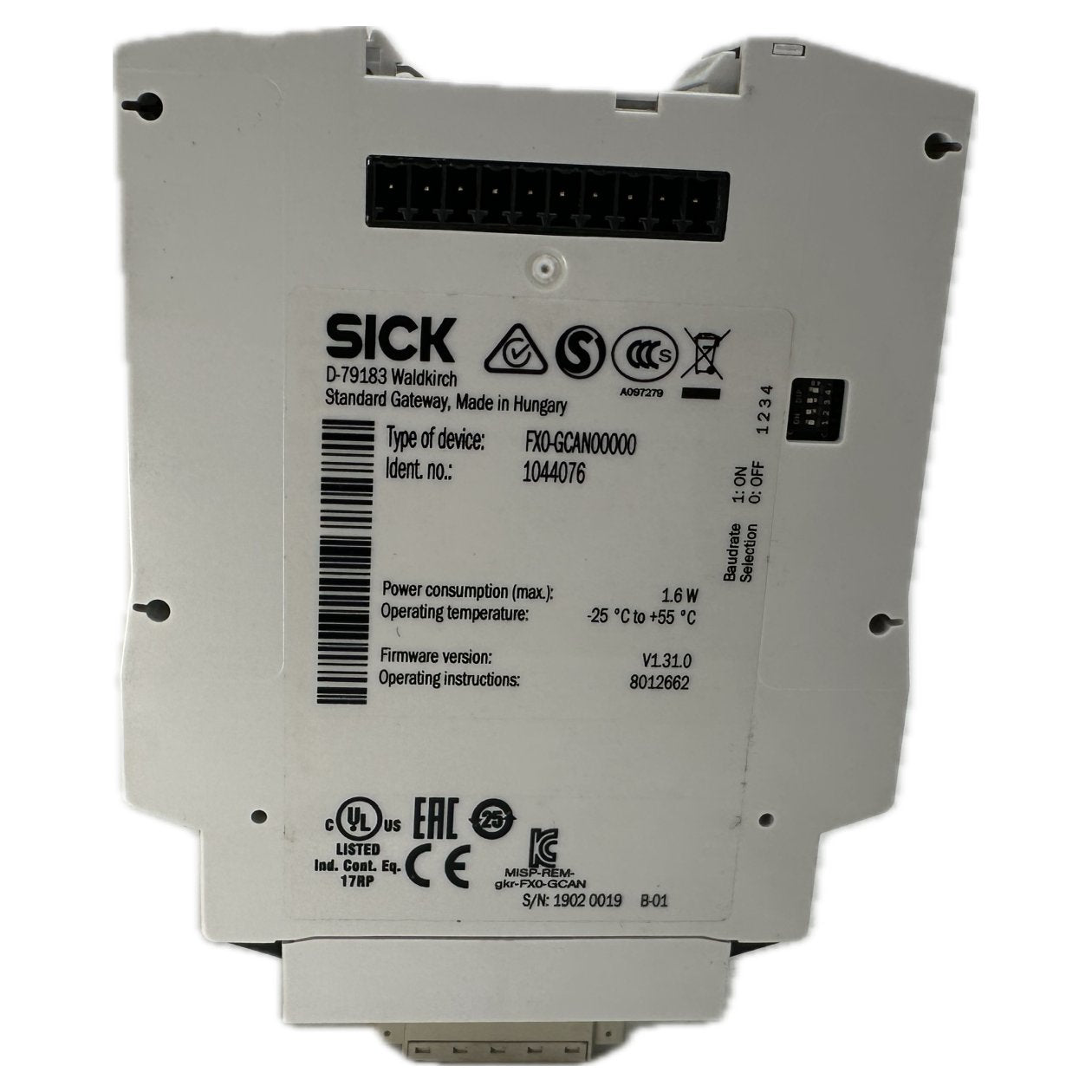 Sicherheitssteuerung Sick FX0-GCAN00000 1044076_3