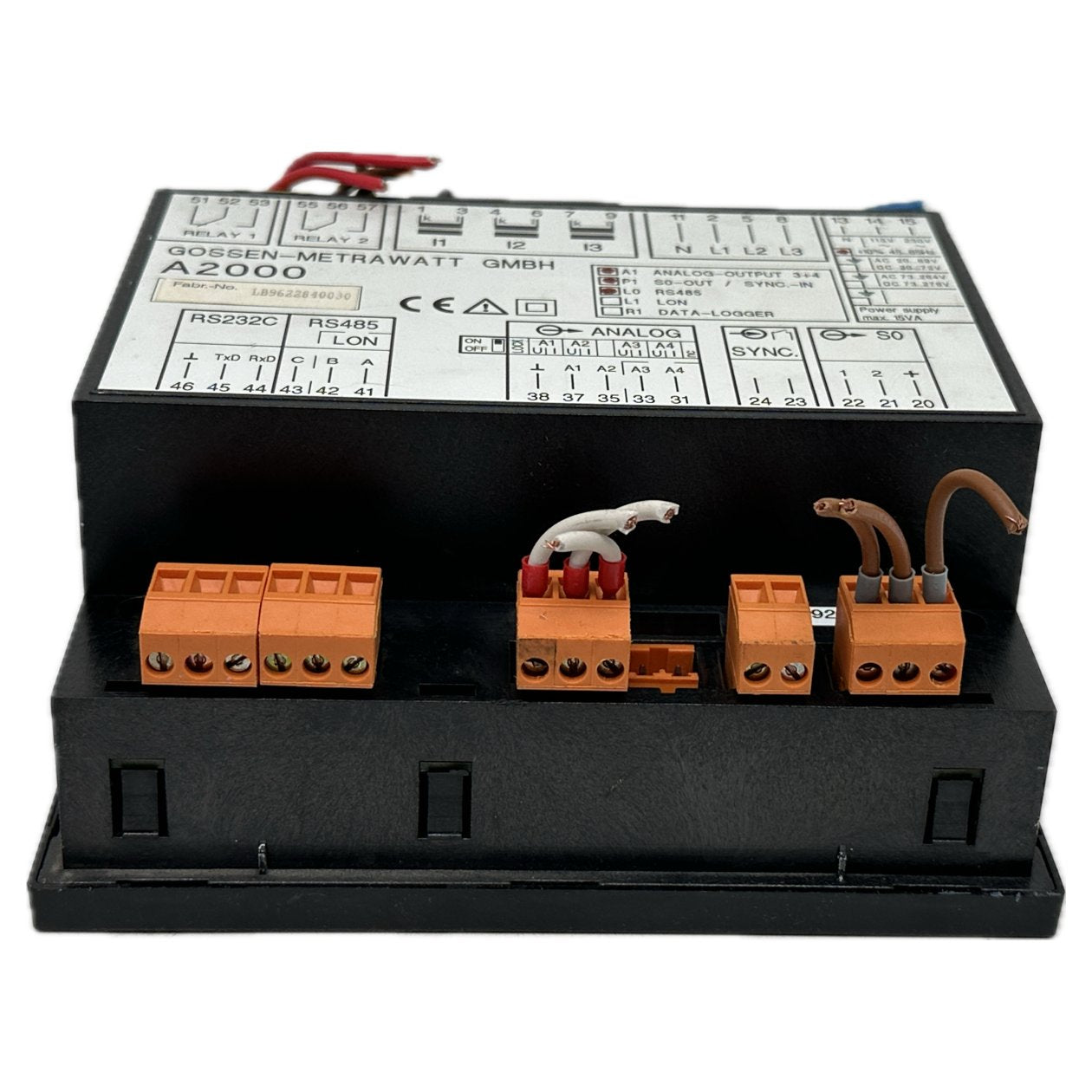 Multifunktionales Leistungsmessgerät Gossen Metrawatt A2000_2