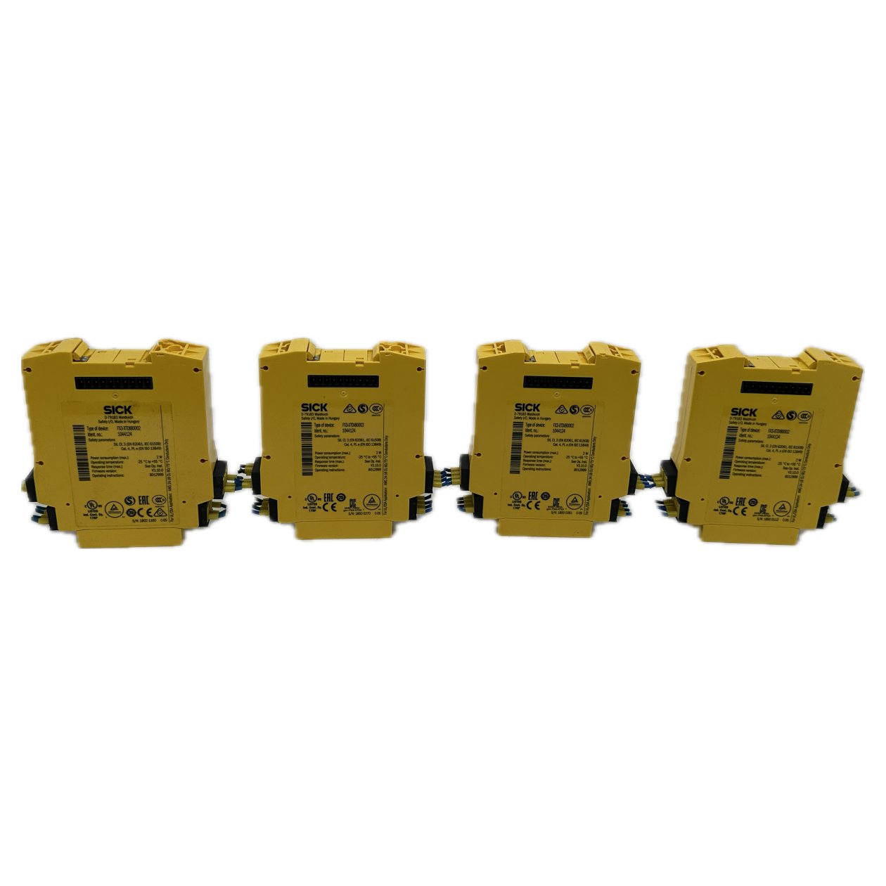 Posten 4 Stück Sicherheitssteurung Sick FX3-XTDI80002 1044124_4