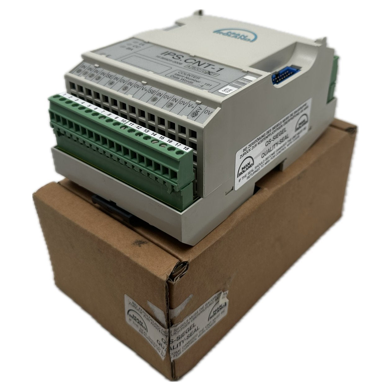 AJ909 Zählersteuermodul Man Roland IPS.CNT-1 16.86925-0008 Rev. E