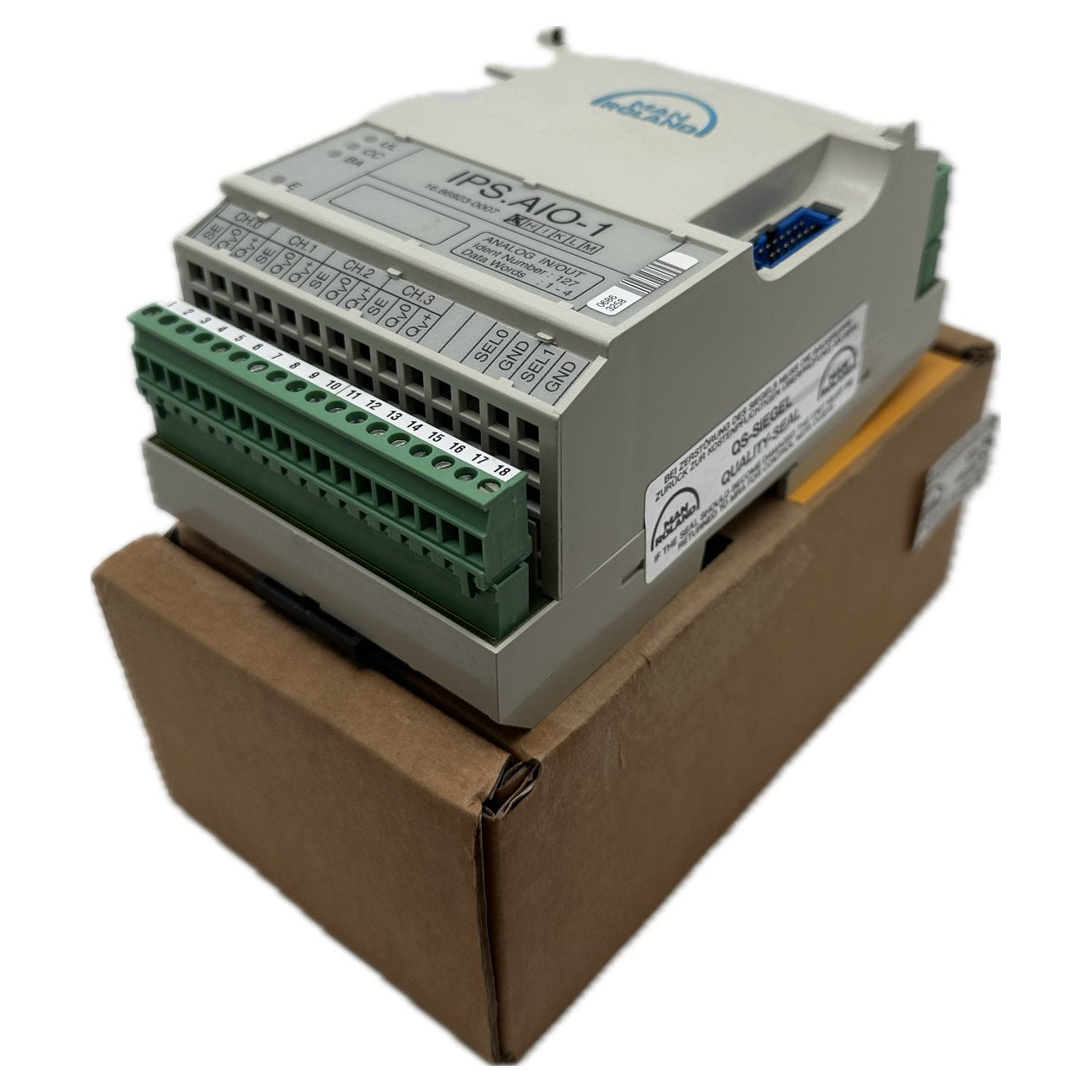 AJ910 Analog In-/Output Module Man Roland IPS.AIO-1 16.86923-0007 Rev. G